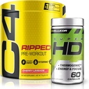 C4 Ripped & SuperHD, Thermogenic Bundle, C4 Ripped Pre Workout Powder, Cherry Limeade 30 Servings + SuperHD con Capsimax y Green Tea Extract, 60 Servings