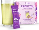 Rooted - Prah Prenatal Vitamin - Nosečnost Multivitamin s 25 Vitamini in minerali A, C, D, E, B12, B6, K, železo, Folat, Probiotiki, Organic Super Greens 