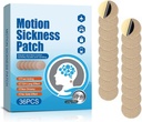 Motion Sickness Patches 36 Count, Non Drowsy Sea Sickness Patches for Adult | Fast Acting & 72 Hours Long Lasting, Travel Patches for Cruise Ship Car Boat Plane Train Bus, Travel Essentials