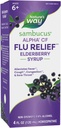 Nature 's Way Sambucus Alpha CF Flu Relief * Elderberry Sypray with Sambucus nigra 3X and Alpha CF, Relieves Flu Symps *, 4 Fl Oz (Packaging May Vary)