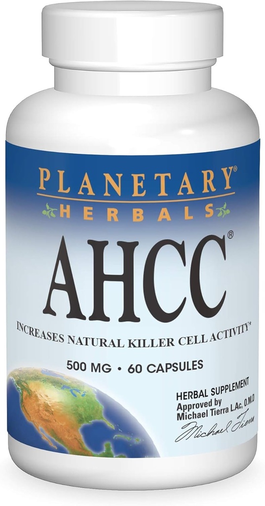 Planetární Herbals AHCC 500mg - 60 Kapsle