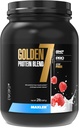 Maxler Golden 7 Protein Blend - Protein Powder for Muscle Gain & Recovery - Mansikka Proteiinijauhe 2 lb