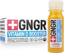 +GNGRaminata D Booster DRE Tropical Immunity Edition Cold-Presat Ginger amb Pineay, Passatita, Orange, Turmeric & Pinta D3. Mogit, Immunity & Energia. fl 2 oz (Pira de 12)