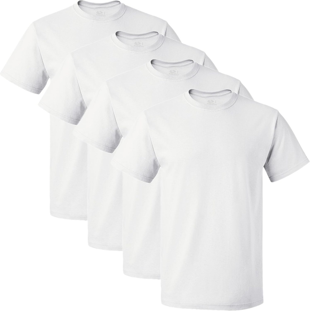 Fruit of the Loom Mens Tag-Free Cotton Undershirts