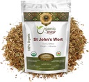 הדרך האורגנית St. John's Wort Cut & Sifted (Hypericum perforatum) - Herbal Tea