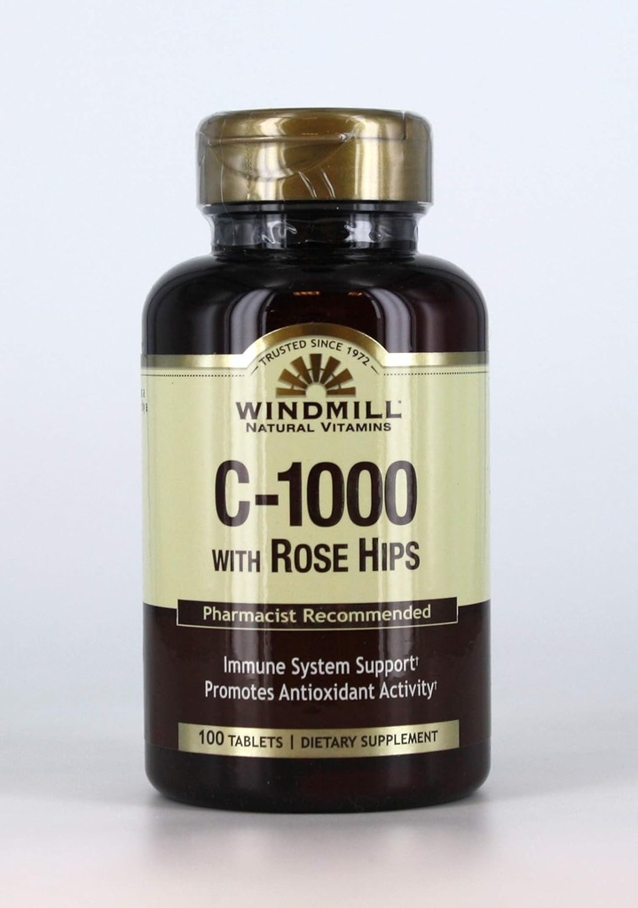 Vitamino C TABAI 1000MG R / H WMILL dydis: 100