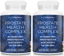 Prostate Health Supplement for Men A Complex with Saw Palmetto Multi- Ingredient Formula, 30 Synergistic Vitamin & Herbs to Dukung Prostate and Urinary Tract Health, Two Bottle Pack 40 Day Supply!