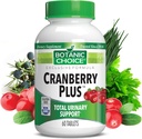 Elecció Botannica Cranberry més suport Urinary - Urinary Tract salut per a dones i homes amb Cranberry Morse, Uva Ursi, Buuc, Calci - 60 taules