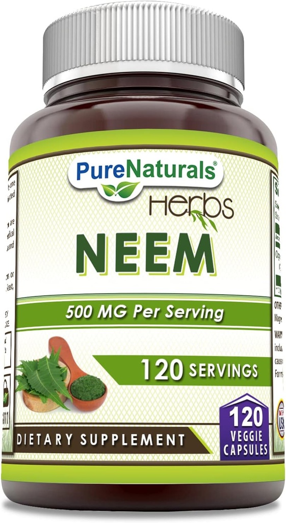 Pure Naturals Neem (Made with Natural Neem Leaf) 