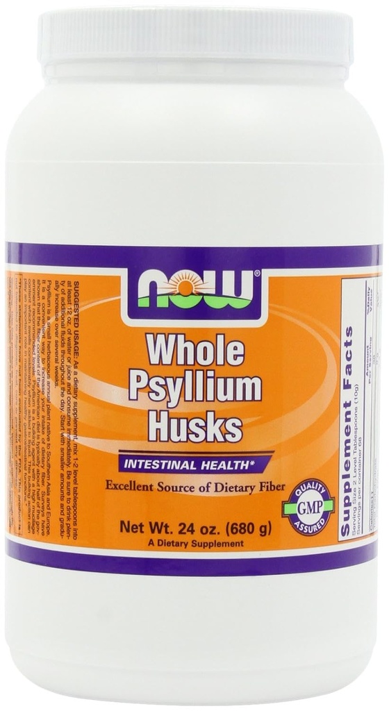 JETZT Ganzes Psyllium Husk, 24-Ounce(Pack mit 3)