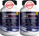 Men Capsules, Health Supplements üçün Flow Force Max Extra Prostate Supplements - Maksimum Güc, Normal və Sağlamlıq funksiyası (120 Kapsül) (2 Paket)