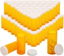 100 Paket Kosong Pill Bottles, 8 Drams Rescription Medicine Vials dengan Caps, Multi Use Medicine Container untuk Pill, Craft, Candy, Suplemen dan More