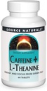 Kilde Naturals Koffein + L-theanin, energi og fokus Støtte fra grønn te* - 60 tabletter