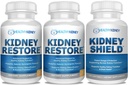 Kidney Cleanse and Kidney Health Supplement to Support Normal Kidney Function 60 caps, 2 Pack + Kidney Shield 120 Caps Kidney Supplement to Support Normal Kidney Function