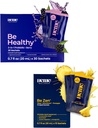 BeMe BeHealthy & BeZen Bundle - Liquid Probiotics & Magnesium Glycinate L-Theanine Supplements