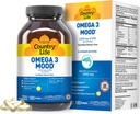 乡村生活 Omega 3 鱼油补充剂 - 高浓度环保局和DHA Omega 3 脂肪酸 - 2000 mg 鱼油促进情感健康,Mood支持,无鱼味 - 天然柠檬火焰