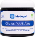 Circles Plus Aloe, Paraben Pulsuz Hidrogel Pads, Fərman qorunması, Instant Soothing Daxili Ağrı, Bug Bites, Fərdi, Minor Burns & Chafing, 48 Circular Pads