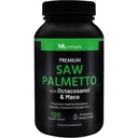 ML Naturals Saw Palmetto 2,000mg (Per Serving) – with Octacosanol & Maca – 120 Vegan Capsules – Supports Prostate - Non-GMO