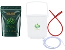 Coffee Enema Kit for Colon Cleansing with 1 LB Enema Coffee - Gerson Approved Home Enema Kit - Enema Bucket Kit - Therapy Roast Coffee Detox Cleanse - Enema Coffee Organic