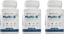 Benfotiamiini Multi-B Neuropatia Tuki Formula 150 mg 120 Liivate kapselia per pullo - pakkaus 3 pulloa