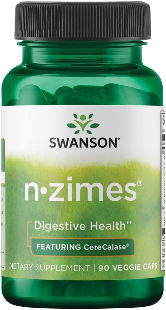Swanson Tam Spectrum N-Zimes 90 Veg Capsules Enzyme