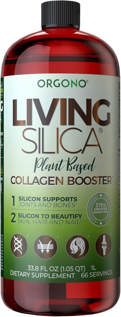 Orgono Living Silica thực vật-Bassgen Booster  vội vàng rút ra & Rosemary