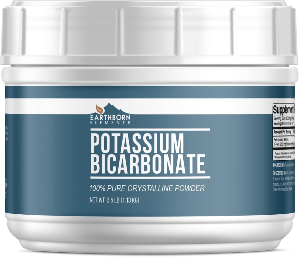 Elements del món Potassi Bicarbota (2. 5b), Mes-Free Tub, Pur & Unditeud