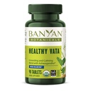 Banyan Botanicals Organic Healthy Vata –Grounding & Stability Supplement–with Ashwagandha, Shatavari & Mucuna–Natural Support for Restful Sleep, Dryness & Scattered Thoughts-90 Tablets-USDA Organic