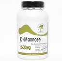 D-Mannose 1500mg // 180 Capsules // Pure // by PureControl Supplements