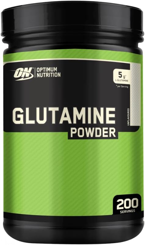Optim Nutrition Glutamine bột, không được dùng, 2.2 LB (1 1000 gram) 194 phục vụ