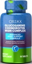 ORZAX All-in-one Joint Support supplement with Glucosamine Chondroitin MSM - Turmeric, Collagen, Bromelain &quot; Boswellia Extract Capsules, Function &quot; Comfort - 90 Tablet