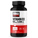 Force Factor Vitamin D3 5000 IU Softgels, High-Potency Vitamin D Supplement to Support Immunity and Bone Health, Premium Quality, No Preservatives, 120 Softgels