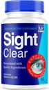LIVORKA Sight Clear Pills, Sight Clear Support Eye Addition, SightClear 20 / 20 Vitaminai Atsiliepimai Išplėstinė formulė, 60 kapsulių 1 mėnesį
