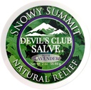 Snowy Summit Alaska Devil's Club Lavender Salve - Käsintehty ihonhoito voide Lavender - Natural Muscle Rub with Premium, Reesponsive Sourced Plant Materials - Made in USA - 2 oz