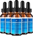 Cerebrozen Tinnitus Ear Drops - Cerebrozen 24, Cerebrozen Liquid Drops, Cerebrozen Drops for Ear Relief (5 Pack - 300 ML)