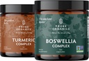 TRIBE OrganICS Resilience Duo - Turmeric Curcumin C3 Complex + Boswellin Super + ג'ינג'ר + Bioperine