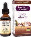 Amber NaturalZ Life Cell Support 개, 고양이, 새, 토끼, 기니 돼지를위한 초본 보충 | 정상적인 간기능 및 림프 건강 지원 | 자연적인 원조