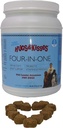 HUGS & KISSES Warren Eckstein's Four-in-One Dog Vitamin Mineral Supplement Treats