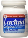 Lactaid Oryginalna moc Lactase Suplement enzymatyczny, Kapsułki - 120 ea