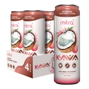 MITRA9 Bebidas botánicas - Coconut Lychee Sparkling Kava Drink With Kava Root Extract - Mood Enhancer - Plant Based - promove calma natural e claridade (12 Fl. Oz) (4)