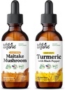 Maitake Mushroom Tincure 2 fl oz & Turmeric Tincure 2 fl oz (英语:Tincure 2 fl oz) (美国英语).