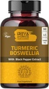 Boswellia לחלץ קפסולות (90 קפסולות) 1000 מ"ג - Boswellia Serrata עם 95 Black Pepper Extract and Curcuminoids Extract and 65% Boswellia Extract.