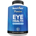 Nutrivein Eye Vitamins (60 Caps): Eyebright, Lutein and Zeaxanthin Supplements Complex - Display Fatigue, Dryness, Strain - Support for Overall Ocular Wellness - Eye Supplements for Nighttime Clarity
