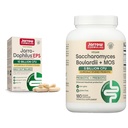 Jarrow Formulas Jarro-Dophilus EPS Probiotics 10 Billion CFU Saccharomyces Boulardii Probiotics + MOS 5 Billion CFU Probiotic Yeast