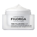 Filorga Time-Filler Eyes Daily Anti Aging and Wrinkle Reducing Eye Cream Hyaluronic Acid-ekin Wrinkles eta Dark Circles minimizatzeko, Lift Eyelids eta Enhance Lashes