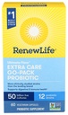 Renew Life Extra Care Ultimate Flora Probiotic 50 Billion Go Pack, 60 Ct