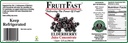 100% Pure Elderberry Juice Concentrate (32 fl. oz. - Pack of 4) by FruitFast - Brownwood Acres | Unsweetened, Non GMO, Gluten Free, All Natural Juice Extract - Promotes Healthy Immune Function*