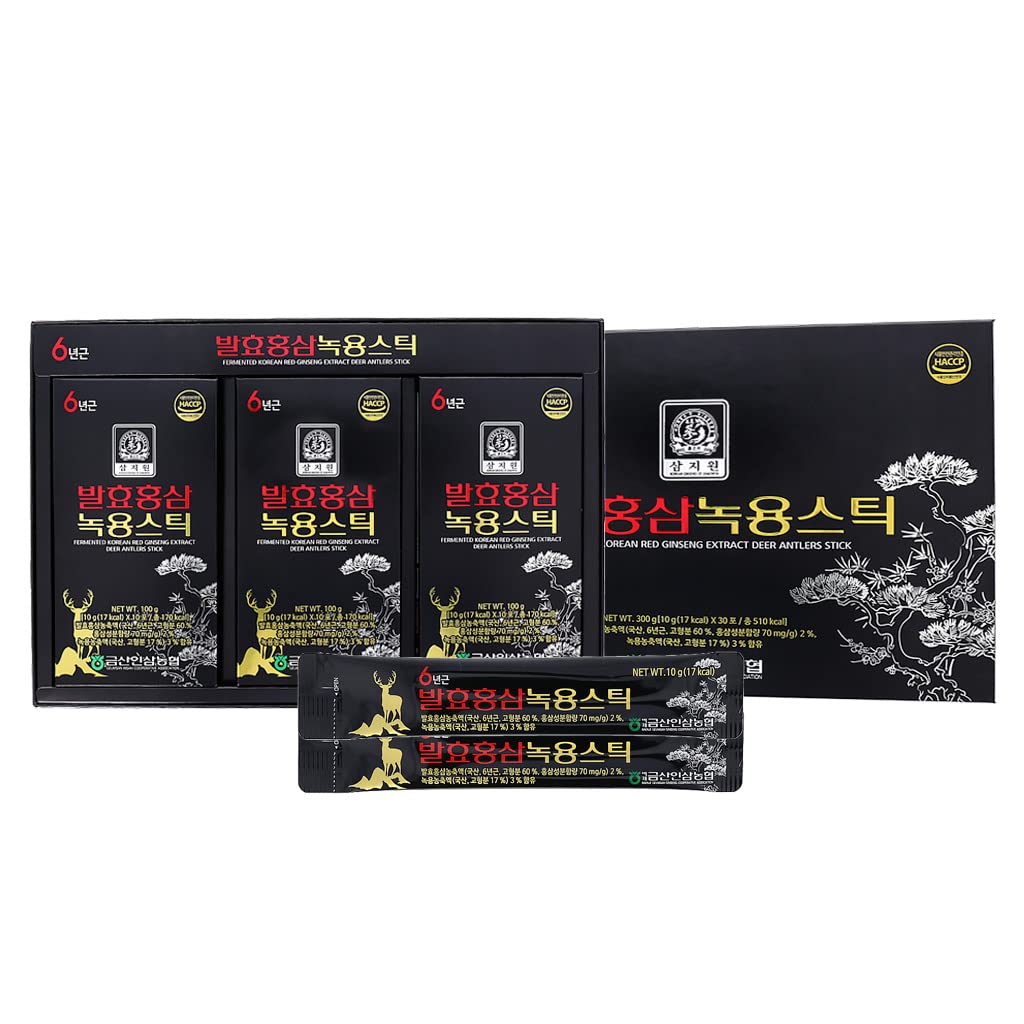 [ Sam Ji Won] Rượu gin vang đỏ. 10g30 que, thực phẩm Hàn Quốc, gói xách tay, phụ trợ năng lượng cho nam và nữ, Viện trợ Immune