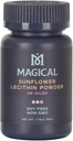 MAGICAL BUTTER Sunflower Lecithin en po - Soy-Free, Non-GMO, Vegan & Kosher Butter & Oil Stabilizer para Baking & Cooking