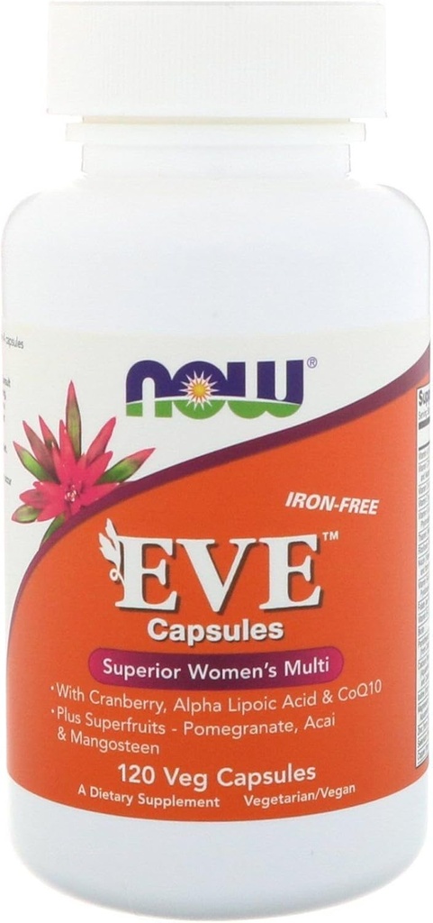 EVE (Superior Women's Multiple Vitamin) 120 Veg Capsules by NOW